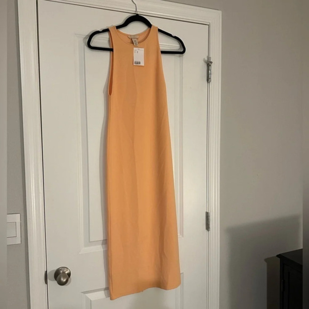 H&M SHIFT ORANGE DRESS XS